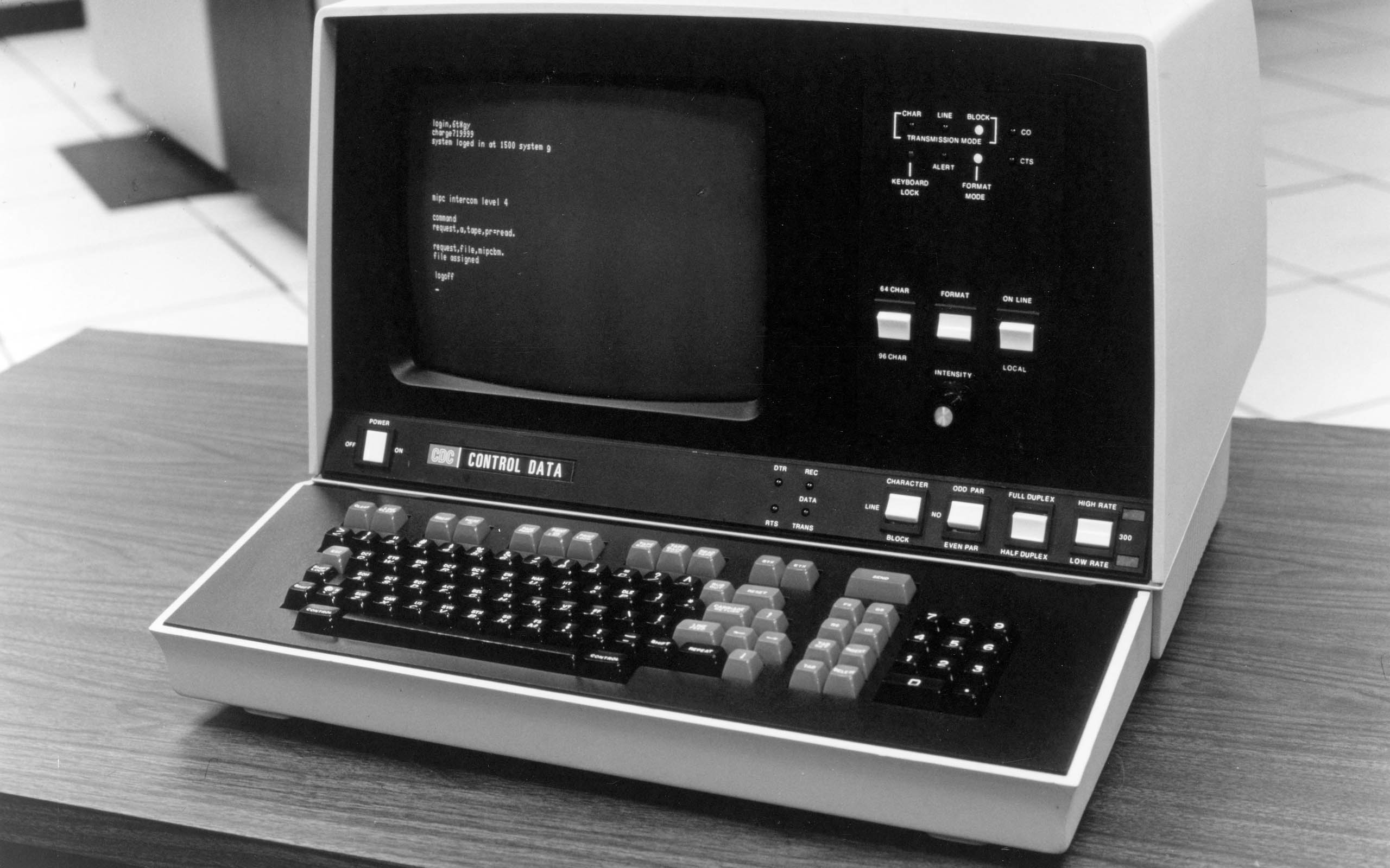 CDC 721 Terminal (circa 1982)